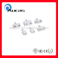 Adaptador Jack de pared Adaptador Keystone Modular Jack 4 vías jack con conector 6p4c